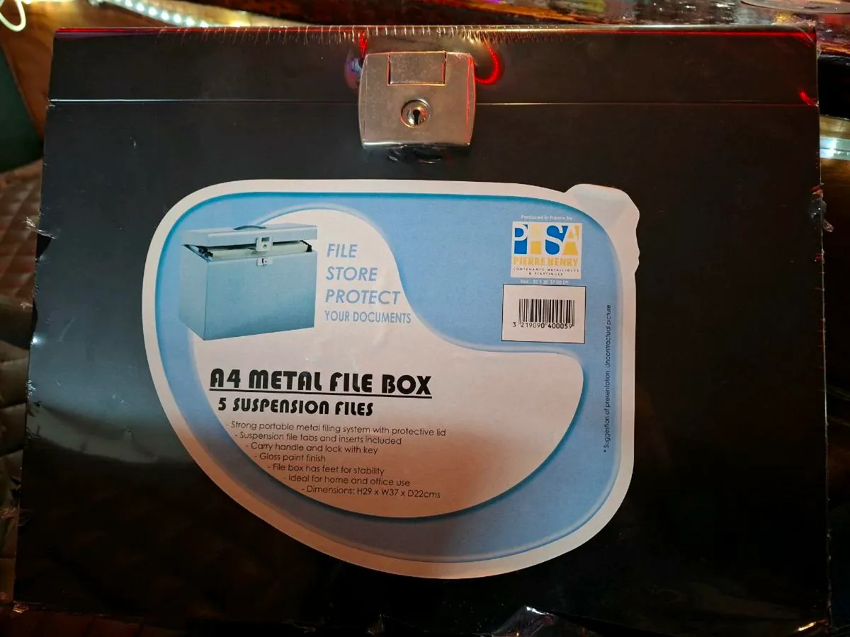 A4 FILE BOX - Image 1