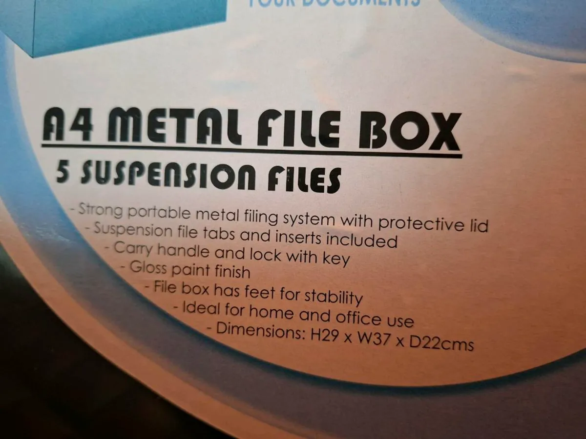 A4 FILE BOX - Image 2