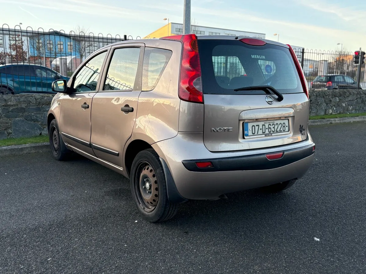 Nissan note 2007 *NCT 10/26* - Image 3
