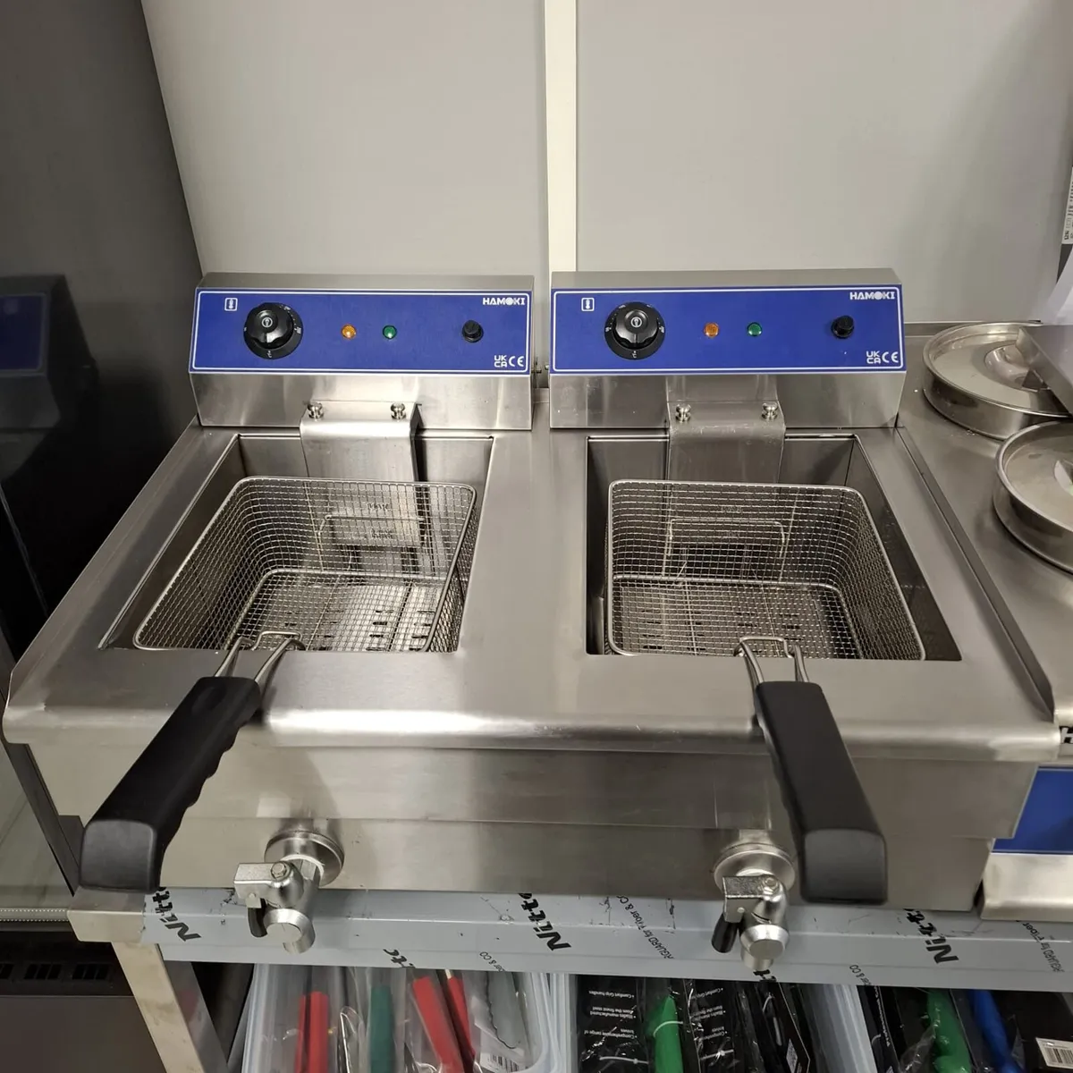 Hamoki Twin Tabletop Fryer 2 x 11.5L - Image 1