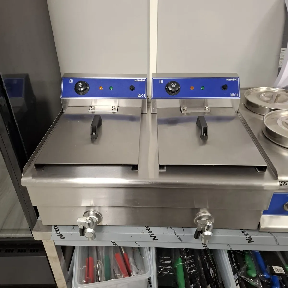 Hamoki Twin Tabletop Fryer 2 x 11.5L - Image 4