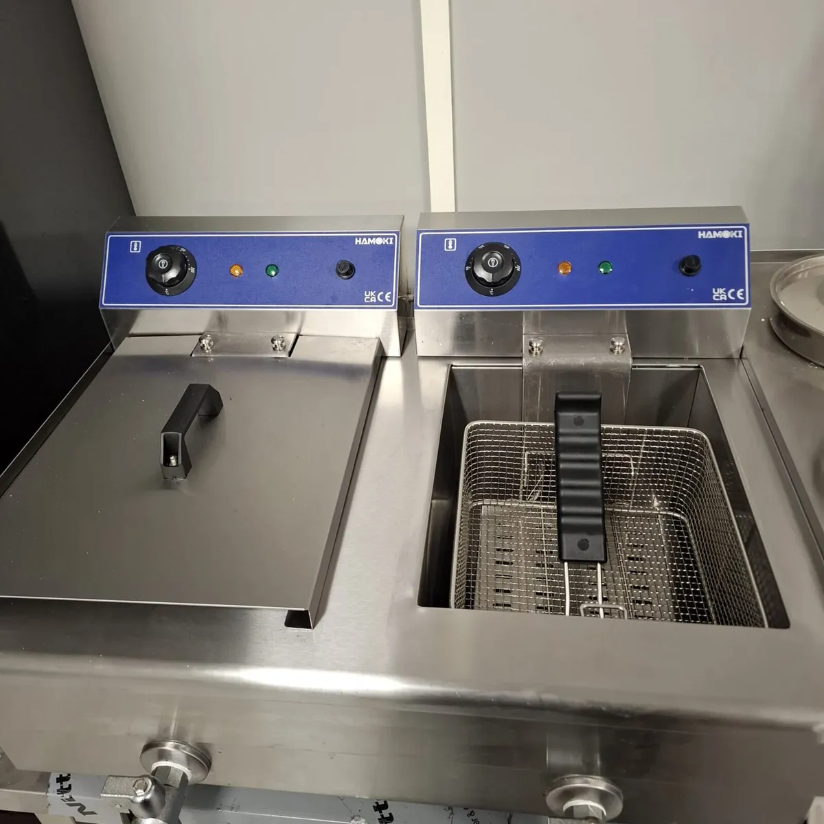 Hamoki Twin Tabletop Fryer 2 x 11.5L - Image 3