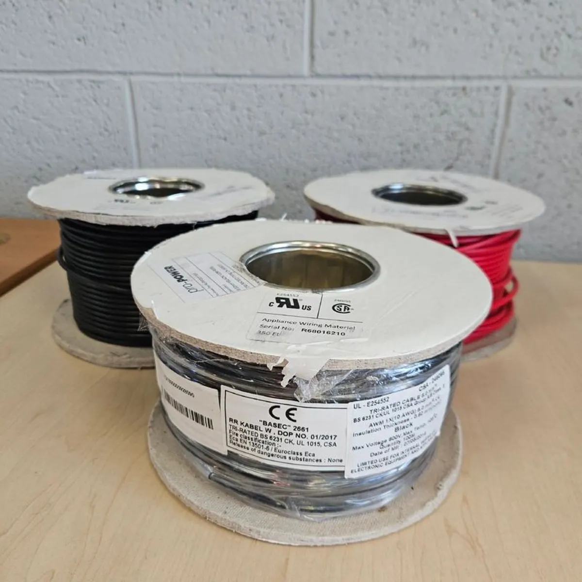 Tri-Rated Flexible PVC Equipment Wire