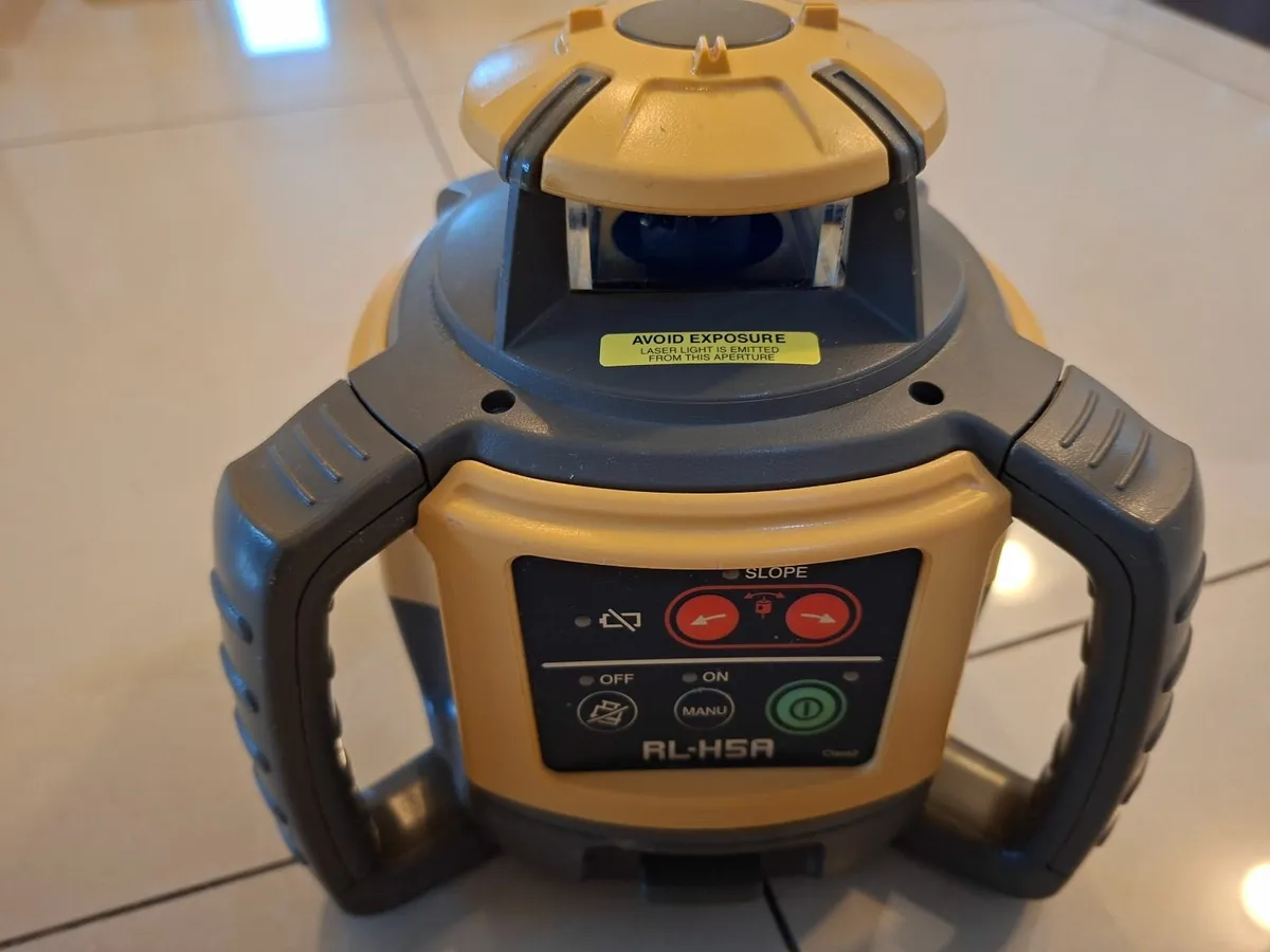 Topcon RL-H5A Rotary Laser Level - Image 1