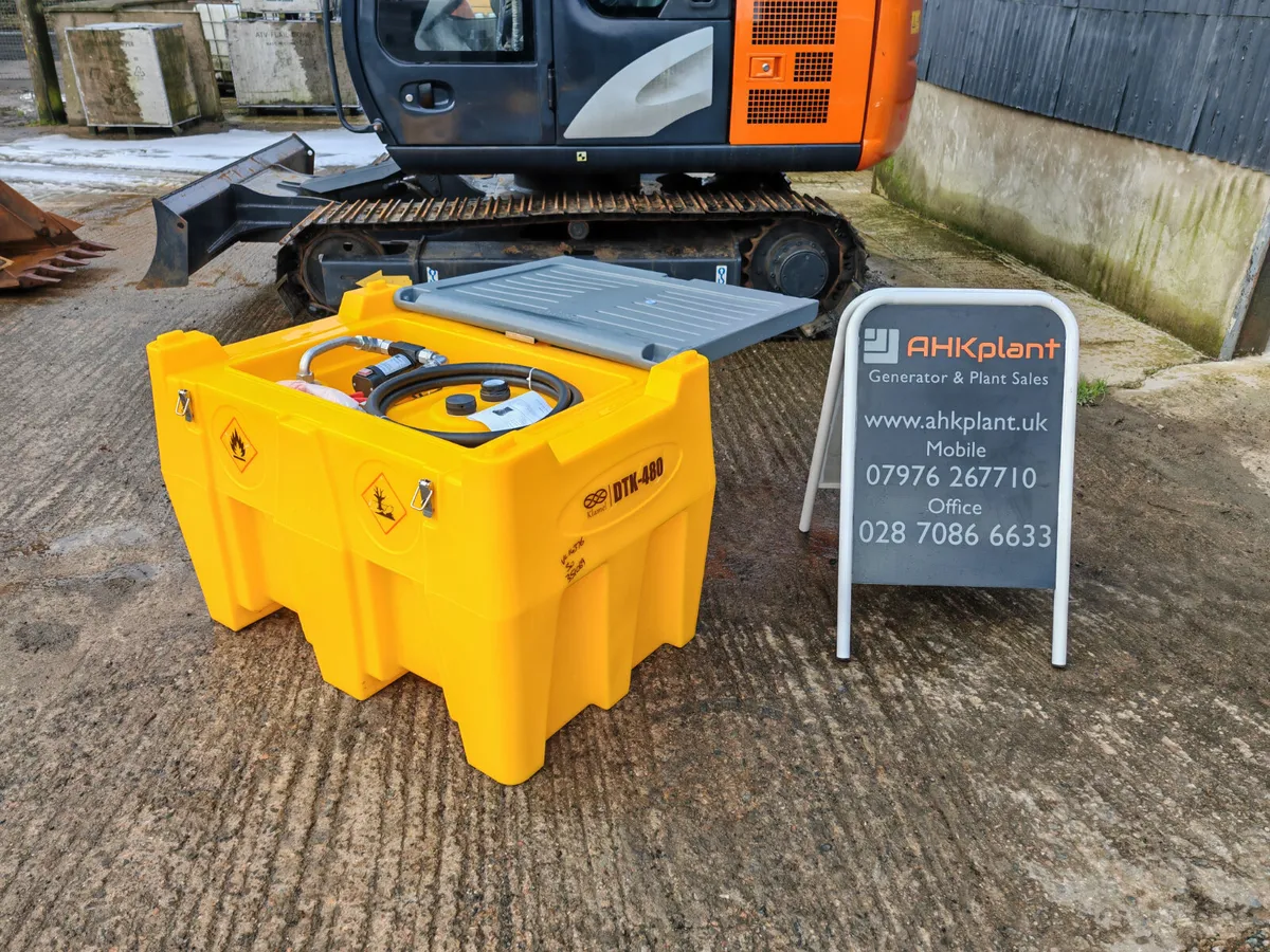 Fuel bowser 480 litre with pump New - Image 1