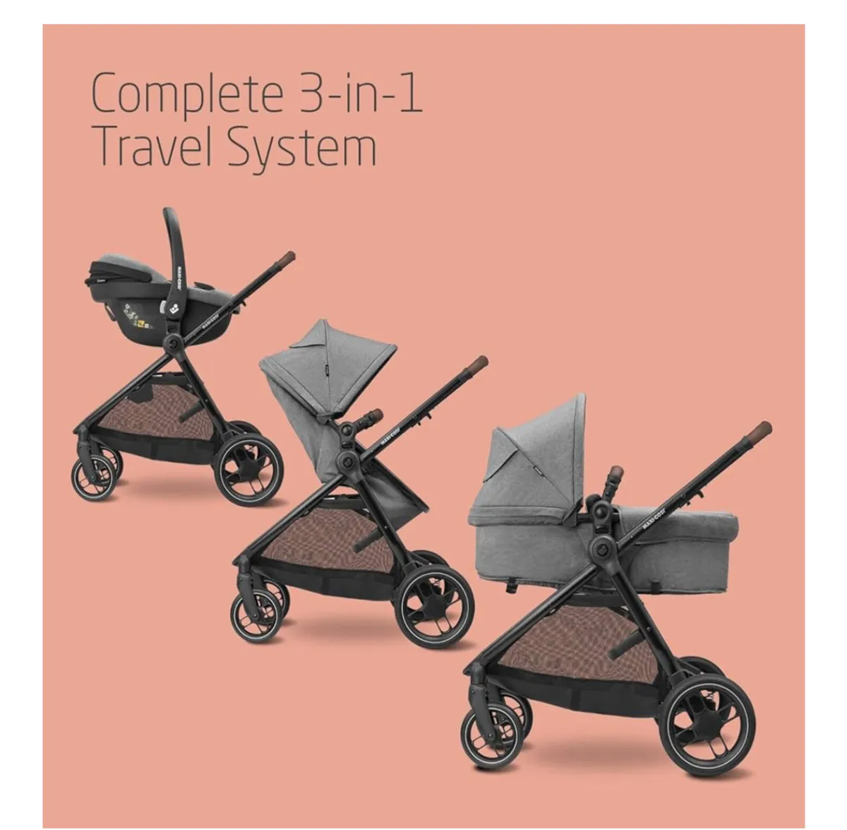 Maxi-Cosi Travel System barely used - Image 2