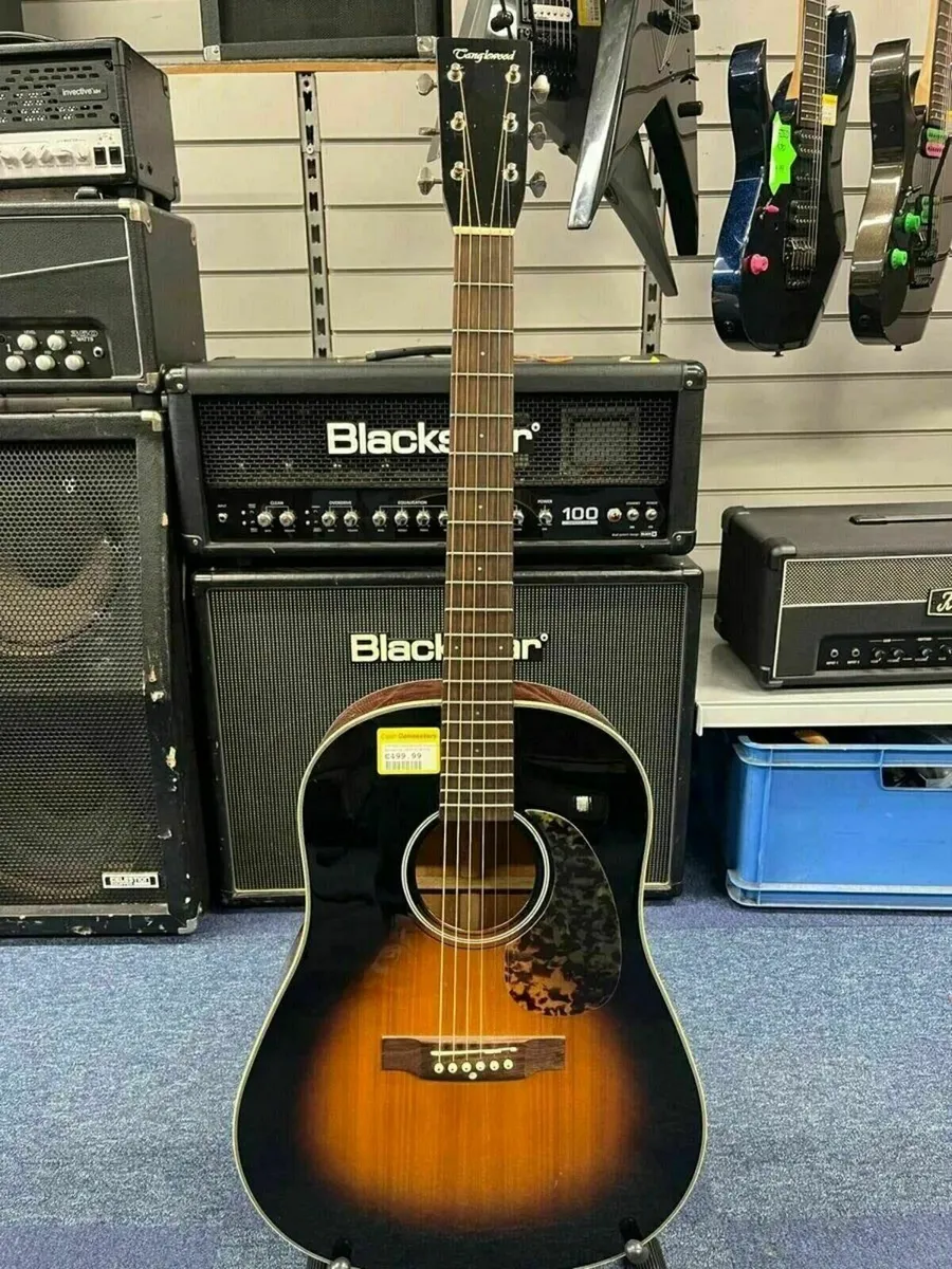 Tanglewood Historic Acoustic Guitar - Image 4