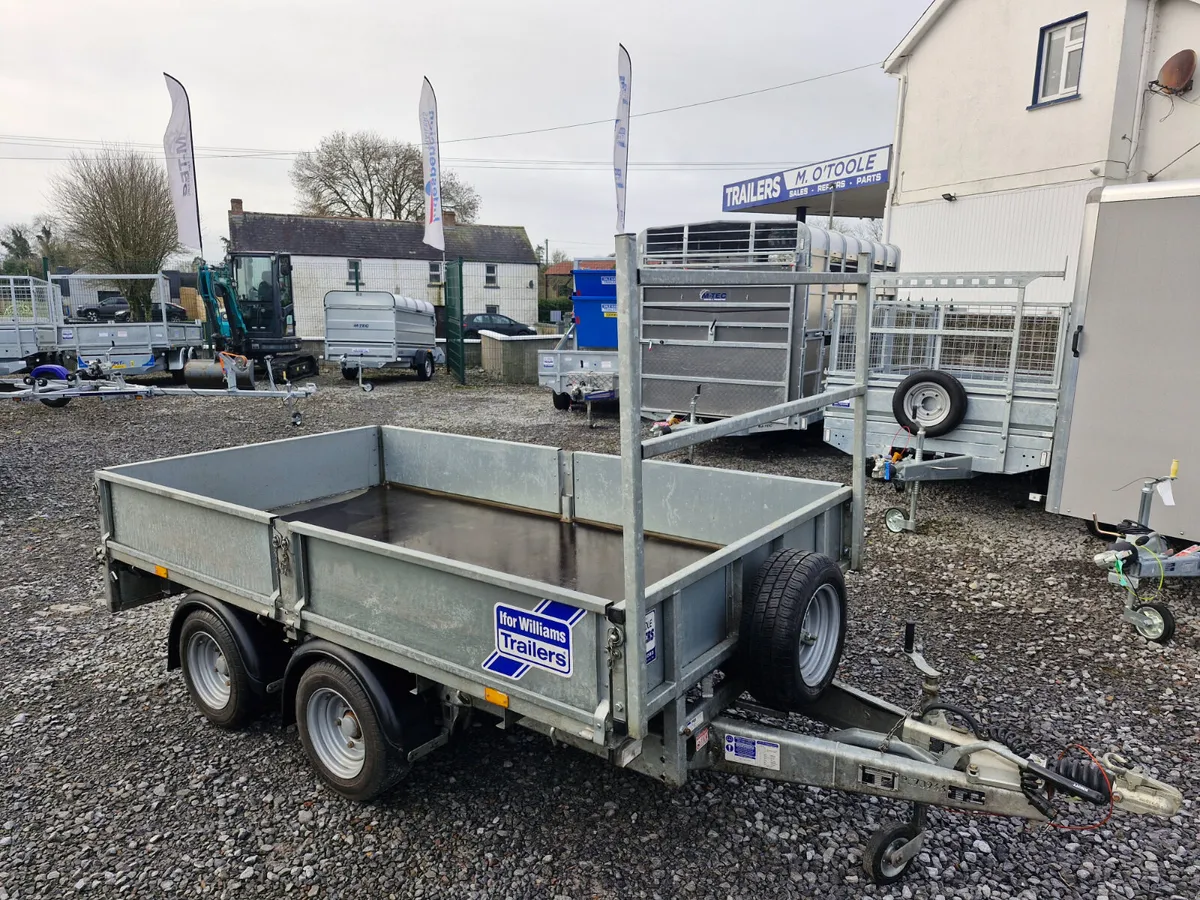 IFOR WILLIAMS   10' x 5'6"  DROPSIDES TRAILERS - Image 1