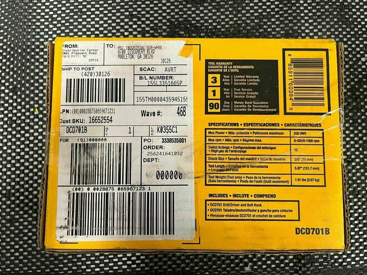 DeWalt Compact Cordless Drill - Bare - Image 2