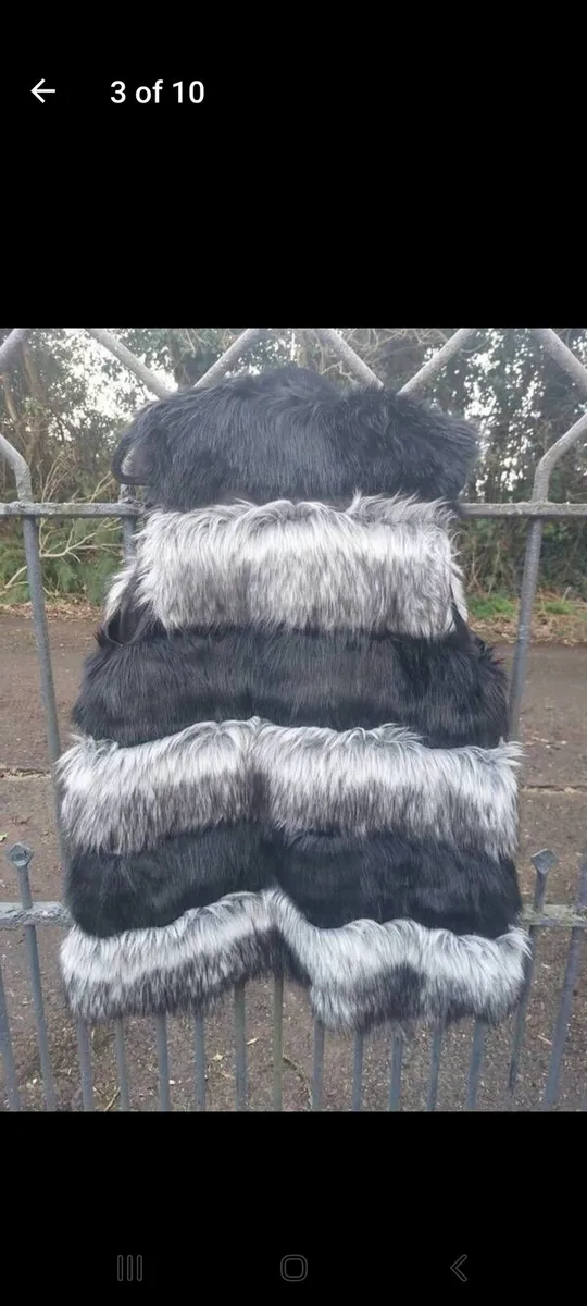 Faux fur Gilet (free post) - Image 3