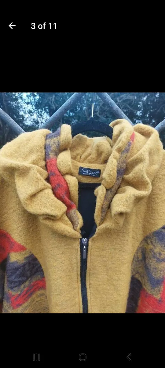 Sarah Santo Italian wool coat (free postage) - Image 3