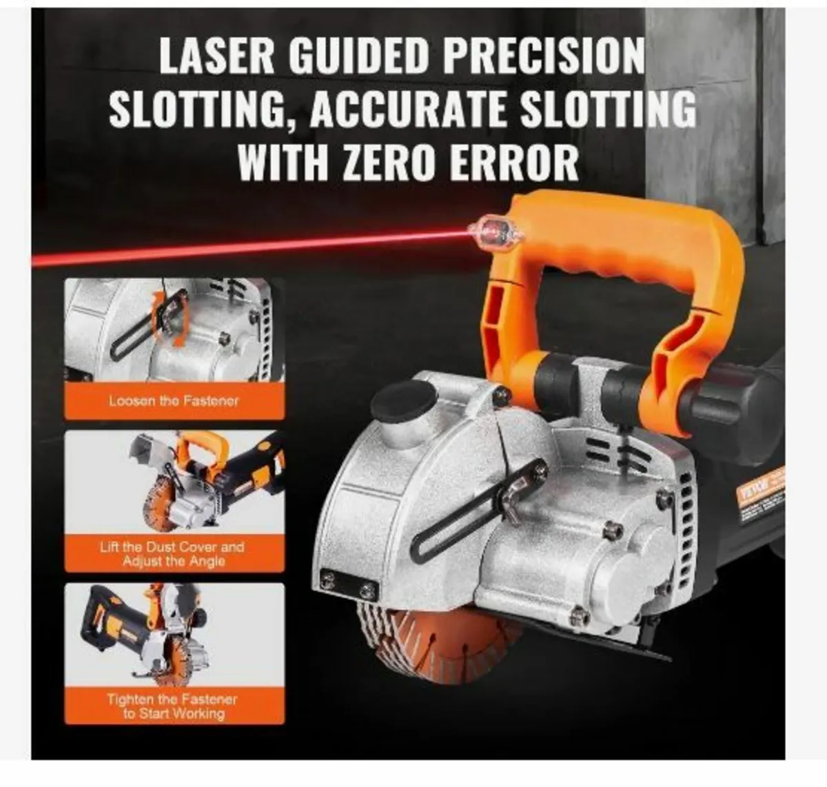 Electric Wall Chaser, Wall Groove Cutting Machine - Image 2