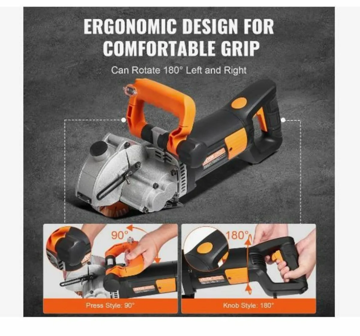 Electric Wall Chaser, Wall Groove Cutting Machine - Image 3