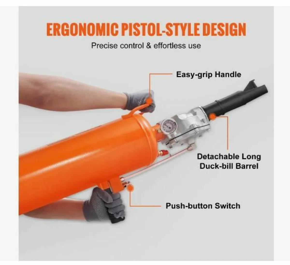 Tire Seater, 2.1 Gal/8 L Air Tire Blaster - Image 2