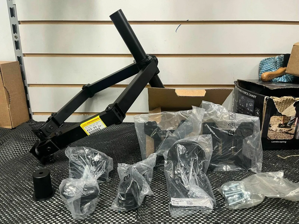 Ikea Twin Monitor Stands - Image 2