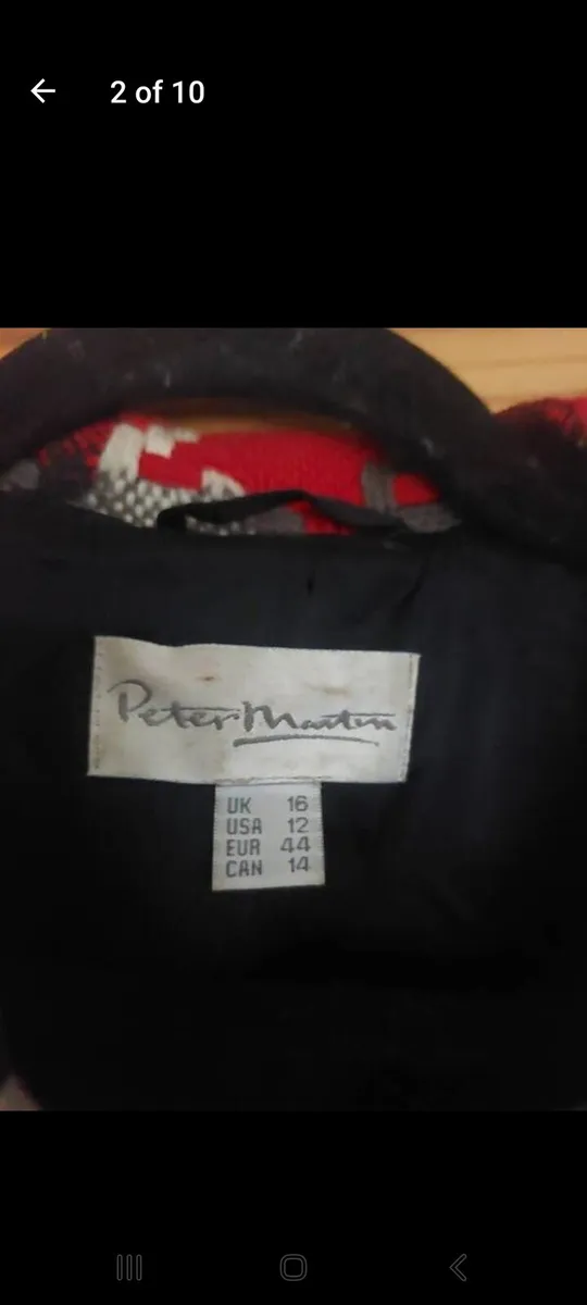 Vintage Peter Martin wool jacket (free post) - Image 2