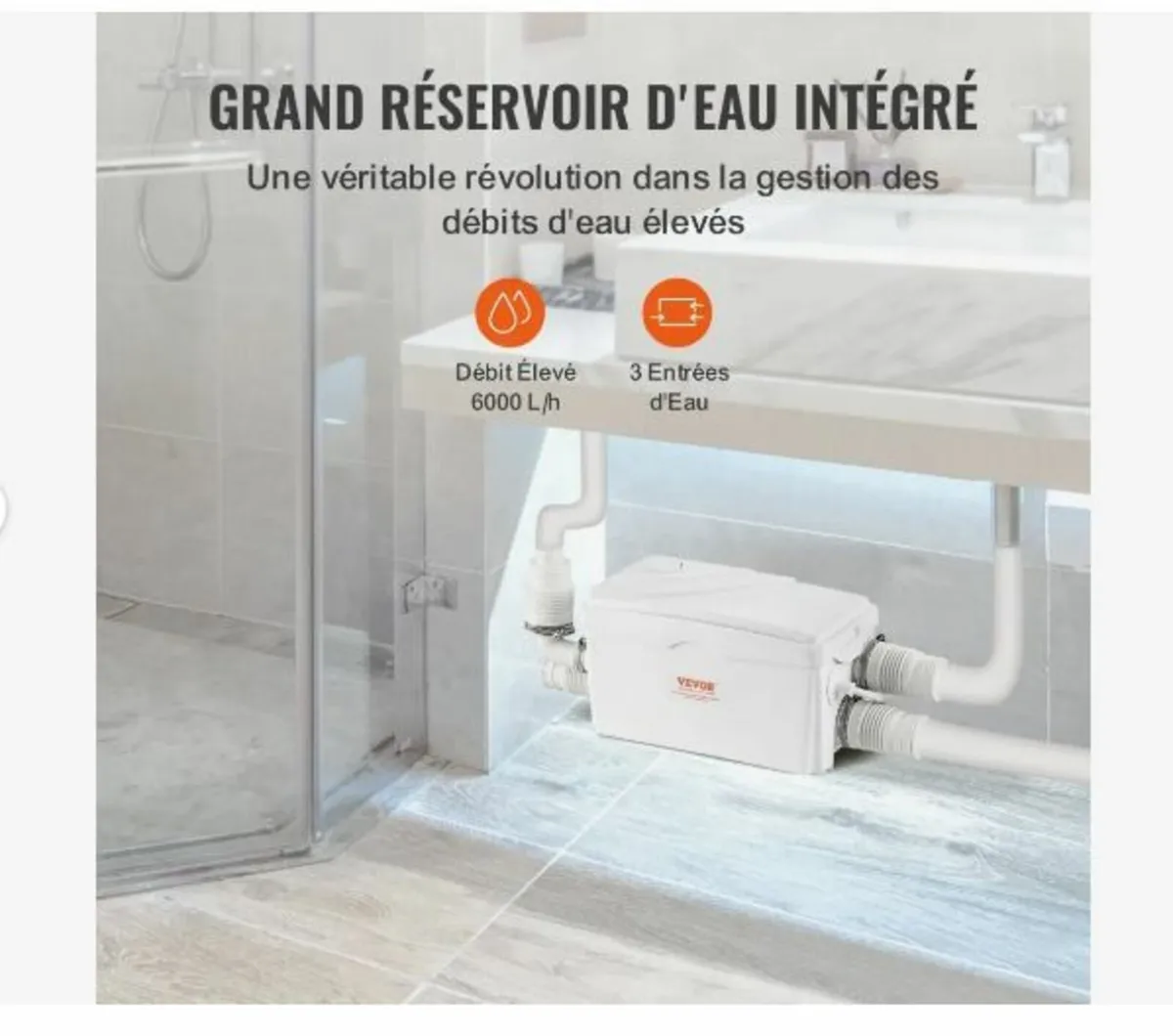 Macerator Pump, 350W - Image 4