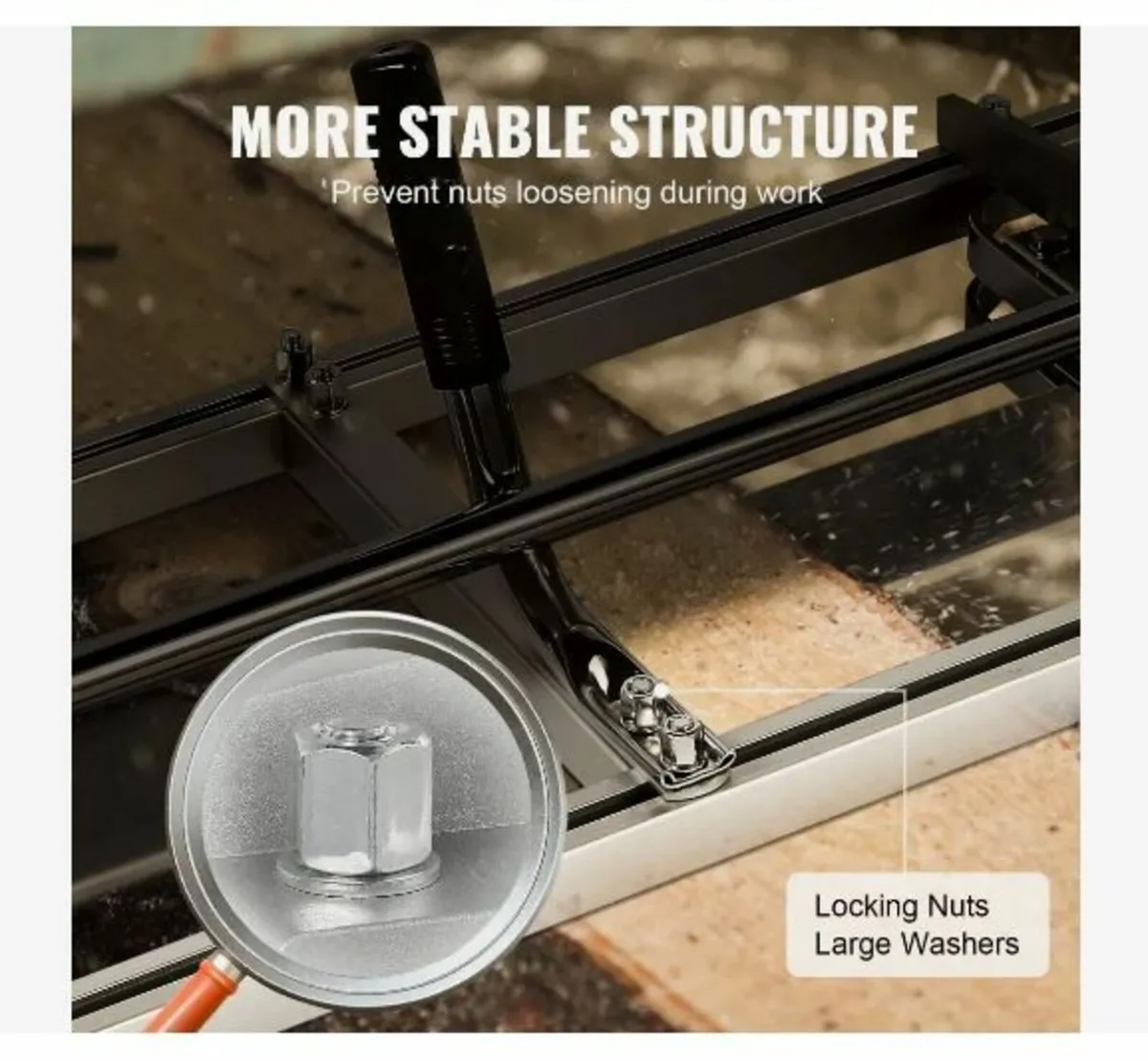 Portable Sawmill 35.6cm-91.4cm Guide Bar - Image 3