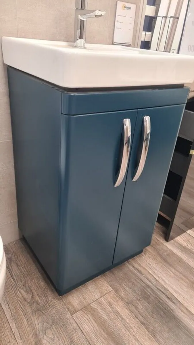 Bathroom Vanity cabinet. 500mm Compass floor standing unit. - Image 1