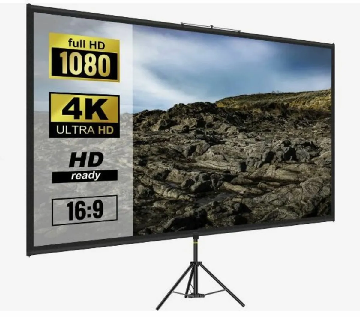 Tripod Projector Screen with Stand 100inch - Image 3