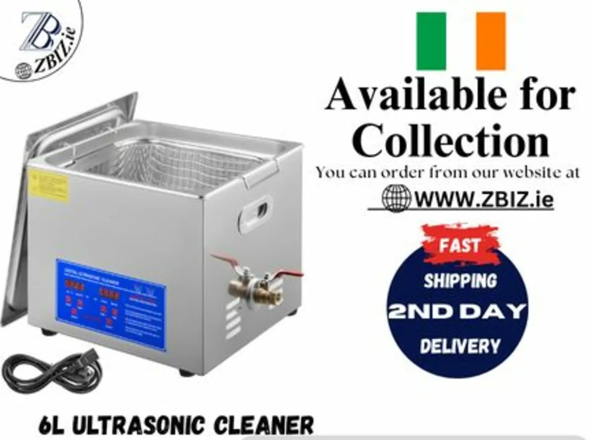 6L Ultrasonic Tub Cleaner for Washing Machines - Image 1