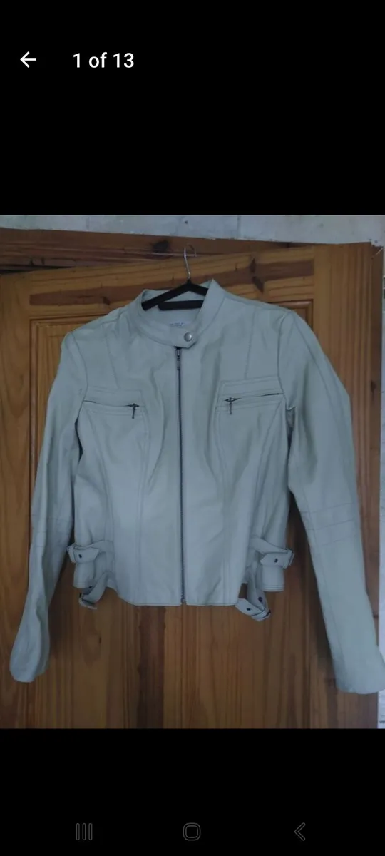 Next ladies leather jacket (free post) - Image 1