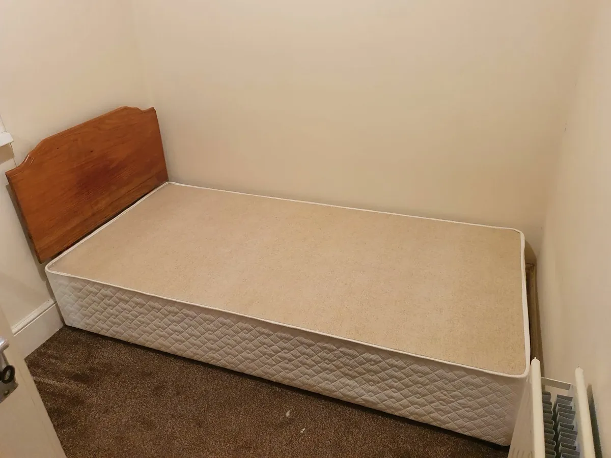 Bed and locker - Image 1