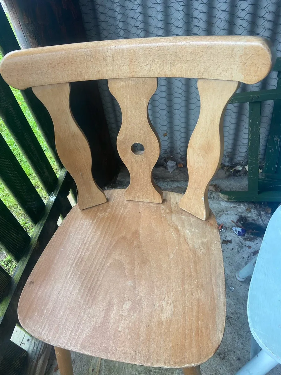Wooden Kitchen Chairs - Image 2