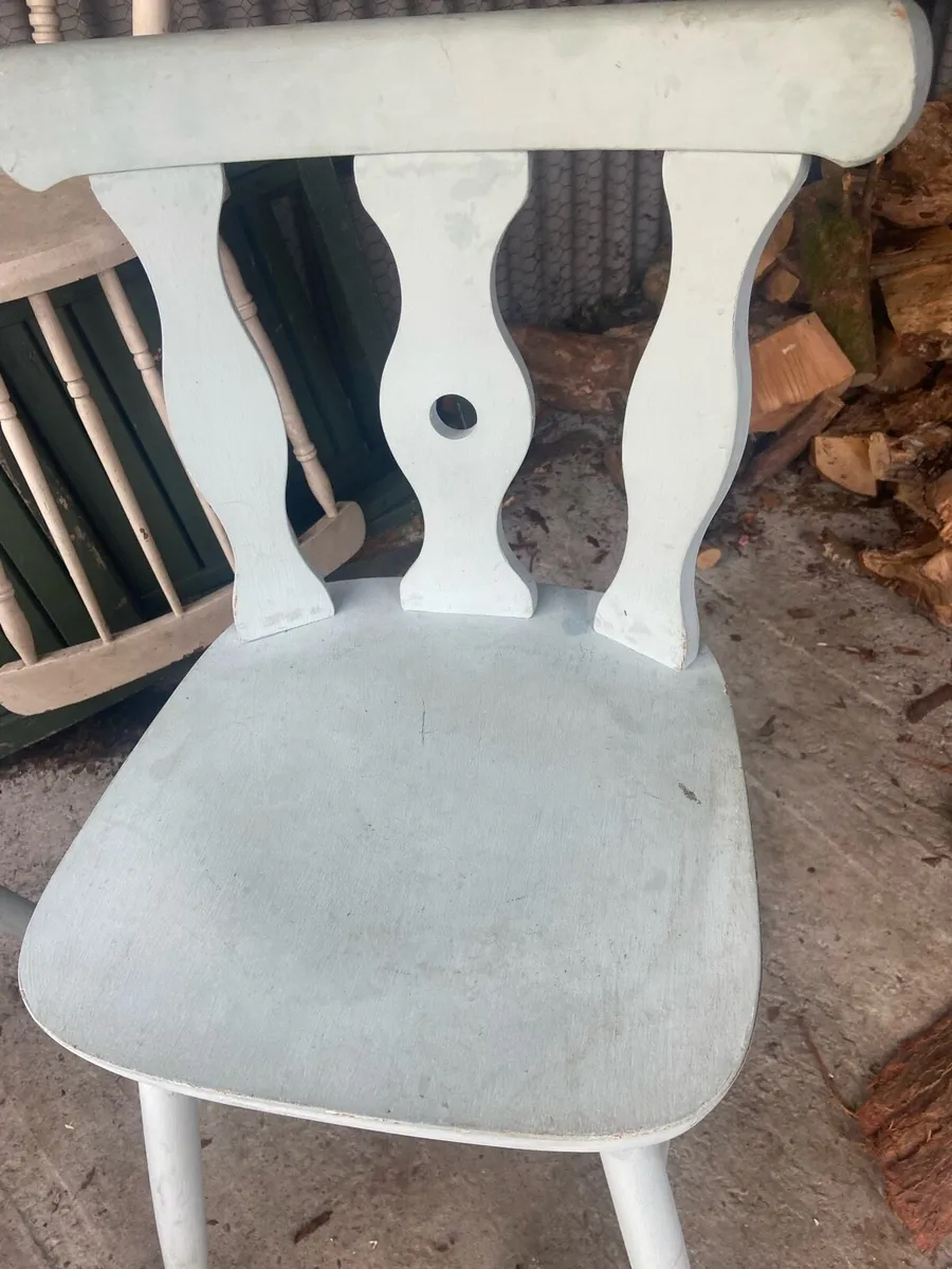 Wooden Kitchen Chairs - Image 4