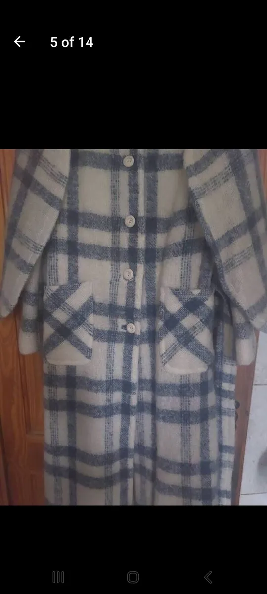 Donegal Design Vintage mohair wool cape coat - Image 4