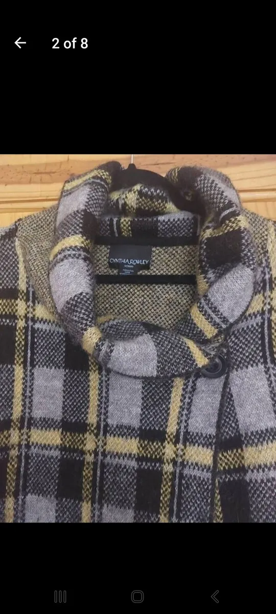 Cynthia Rowley wool mix coat (free postage) - Image 2