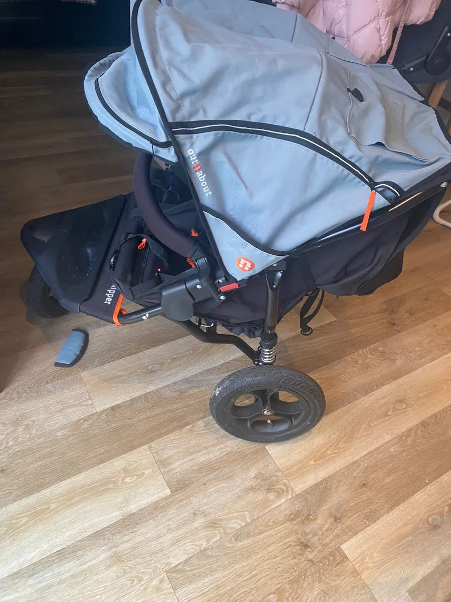 Out n About Nipper Double Buggy - Image 2