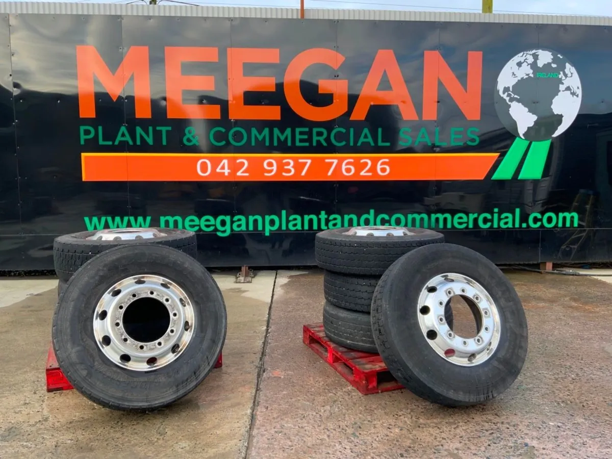 Scania R Series Alcoa Durabright Alloys Tyres. - Image 2