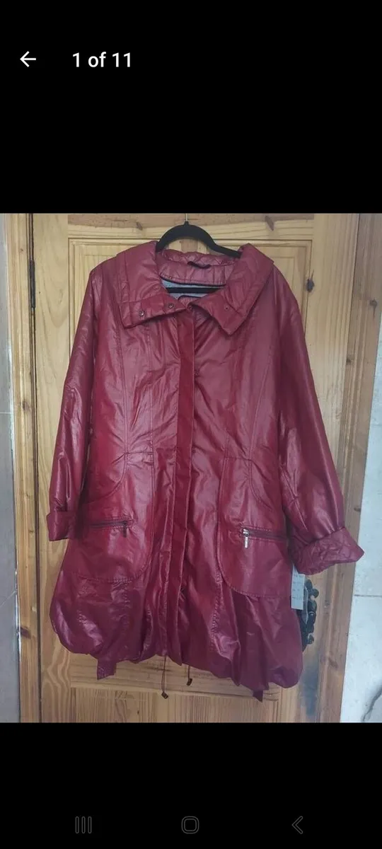 Loft fashion new red raincoat with tags (free post - Image 1