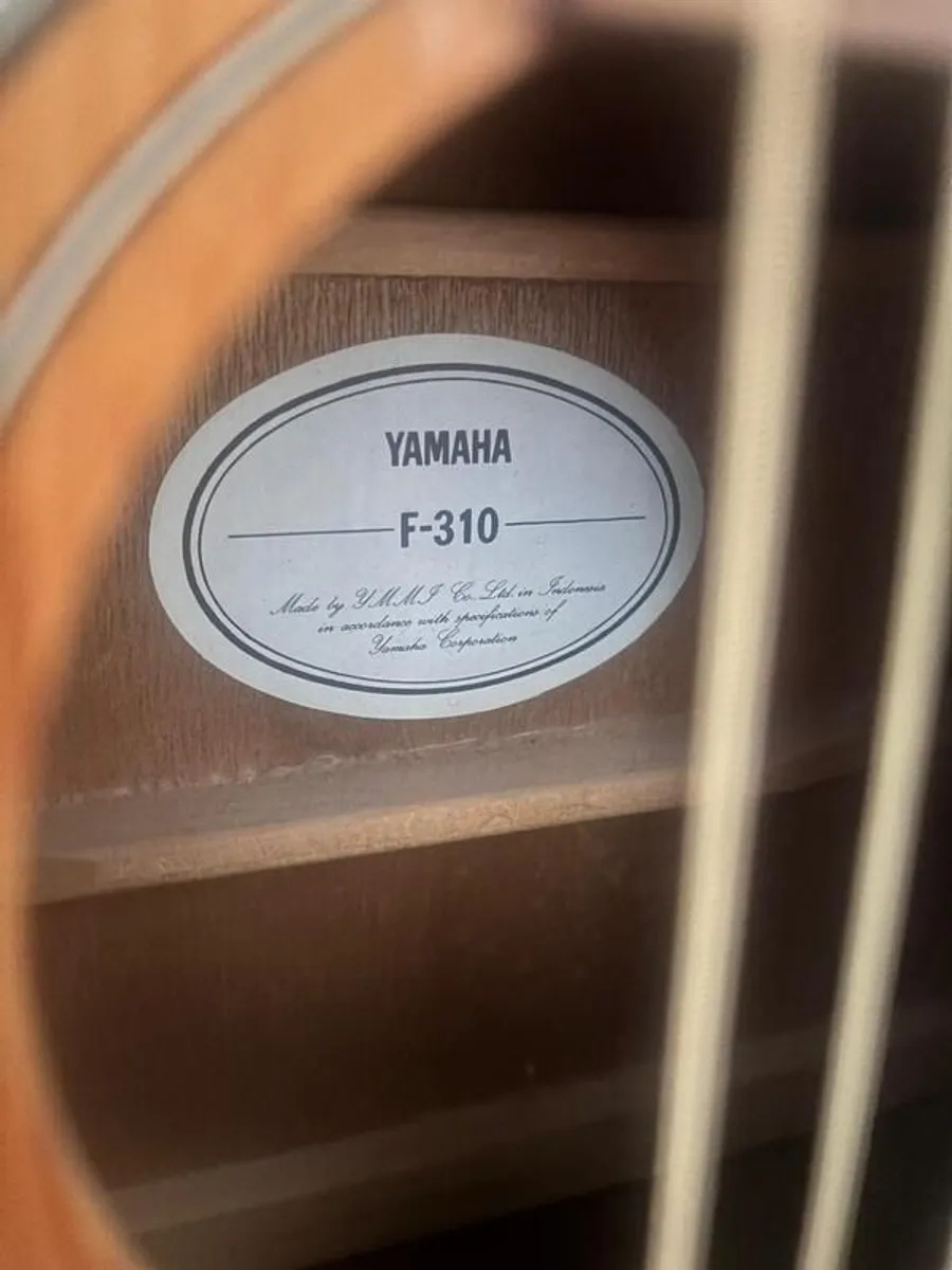 Yamaha F310 Acoustic Guitar + Gig Bag - Image 1