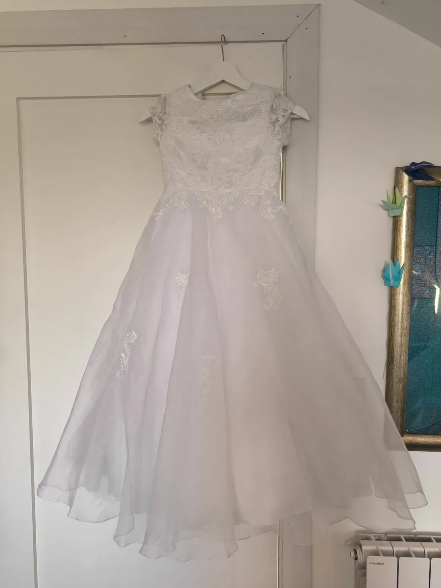 Communion Dress with gorgeous detailing - Image 1