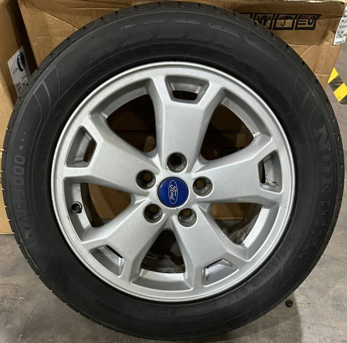 16" GENUINE FORD CONNECT Wheels & Tyres 5X108 - Image 2