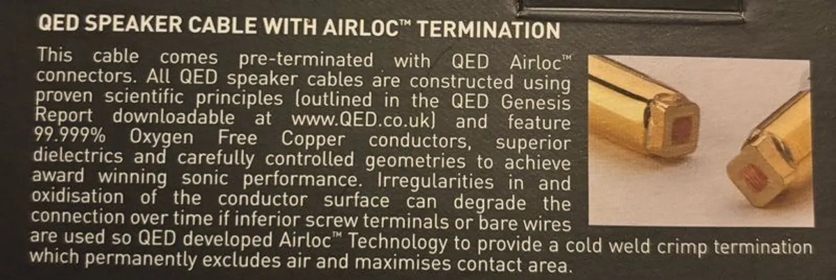 QED XT40i Speaker cable 2.0m - Image 3