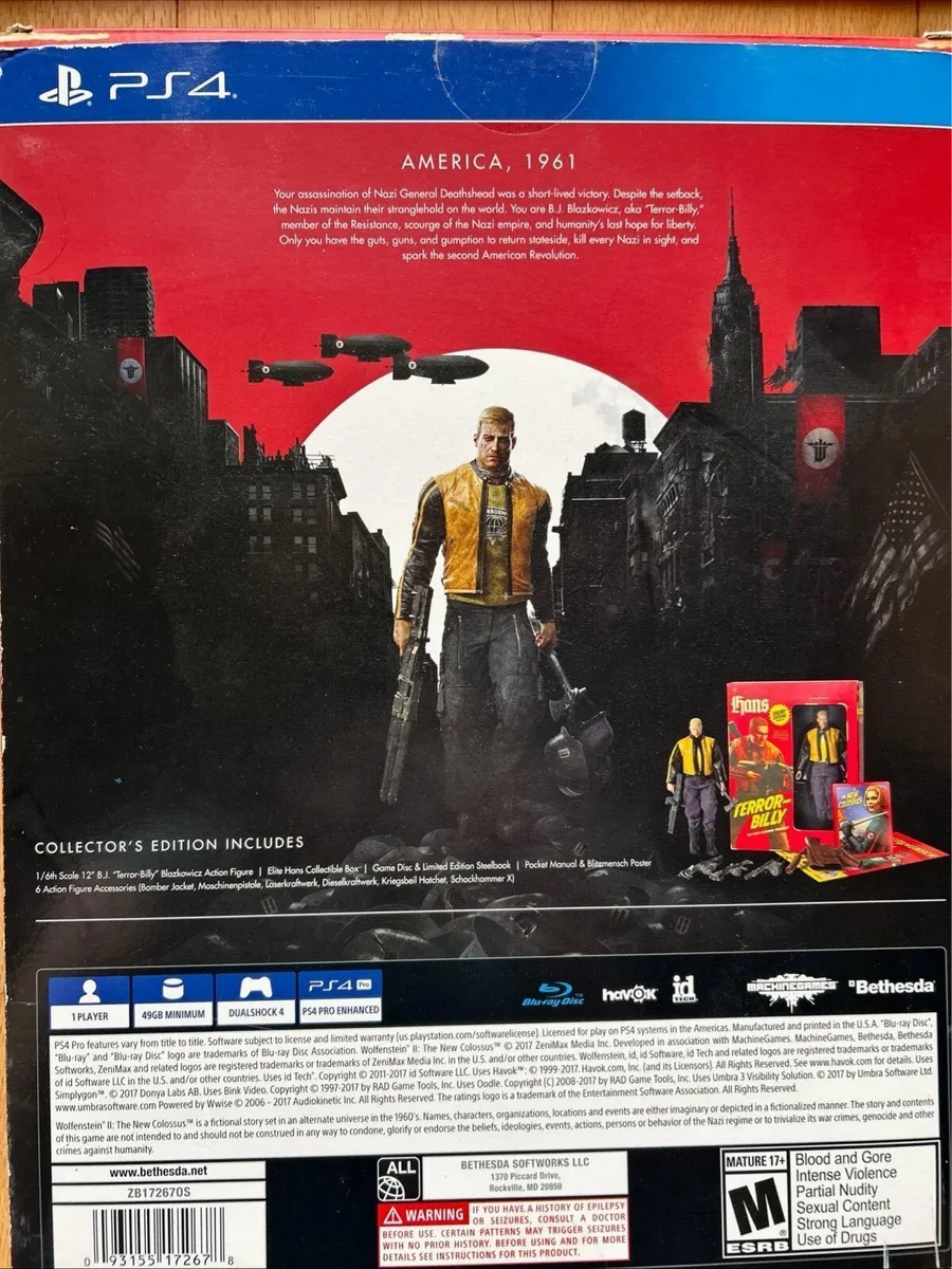 Wolfenstein 2 Collector’s Edition (PS4) - Image 2