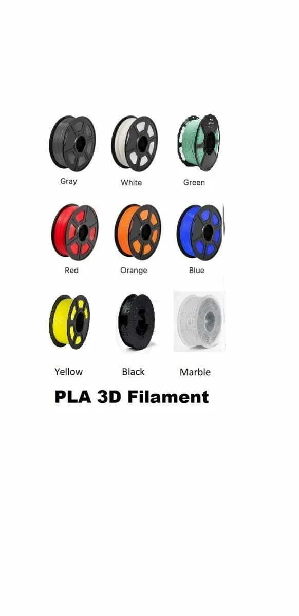 1kg PLA Filament for 3D Printers - Image 3