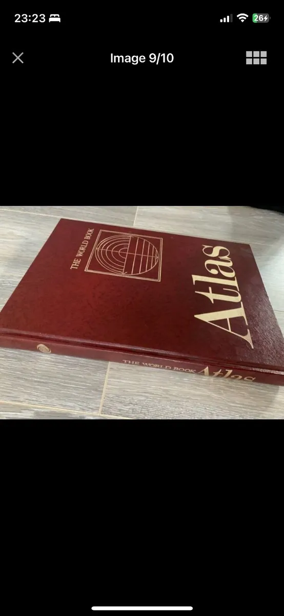 The World Book Atlas Coffee Table Reference Book - Image 1