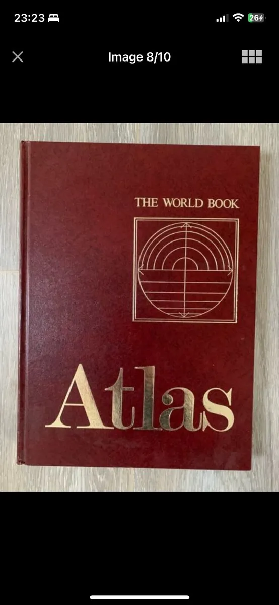 The World Book Atlas Coffee Table Reference Book - Image 2