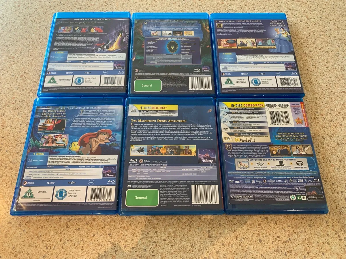 16 Disney movies on Blurays and DVD’s - Image 4