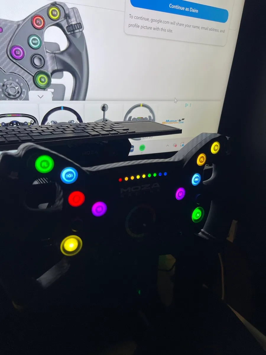 MOZA KS Wheel (Brand New) - Image 3