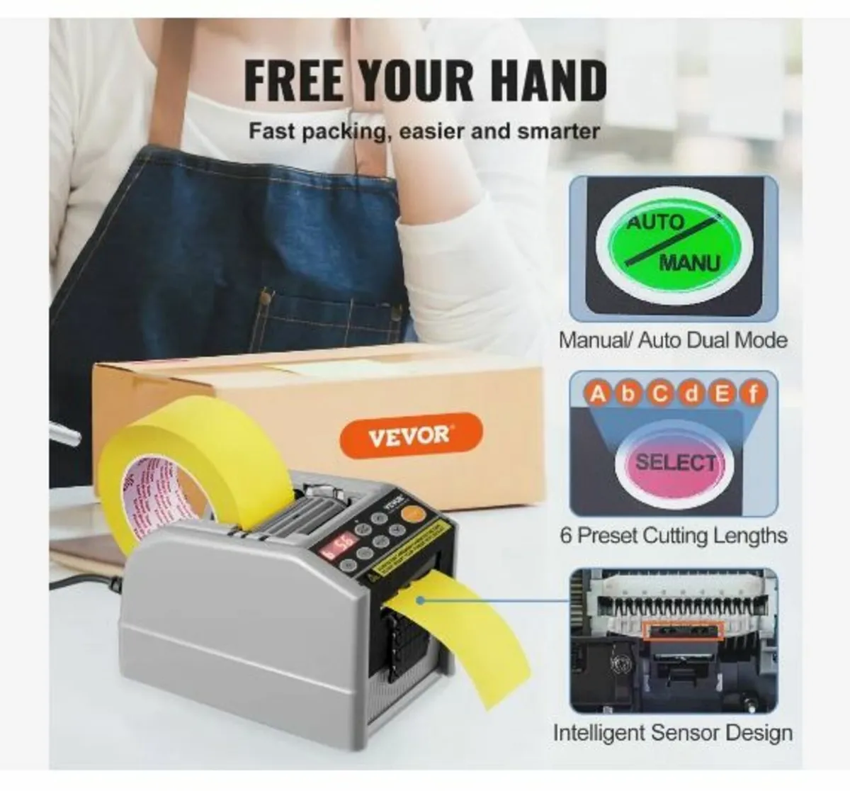 Zcut-9 Automatic Tape Dispenser - Image 2