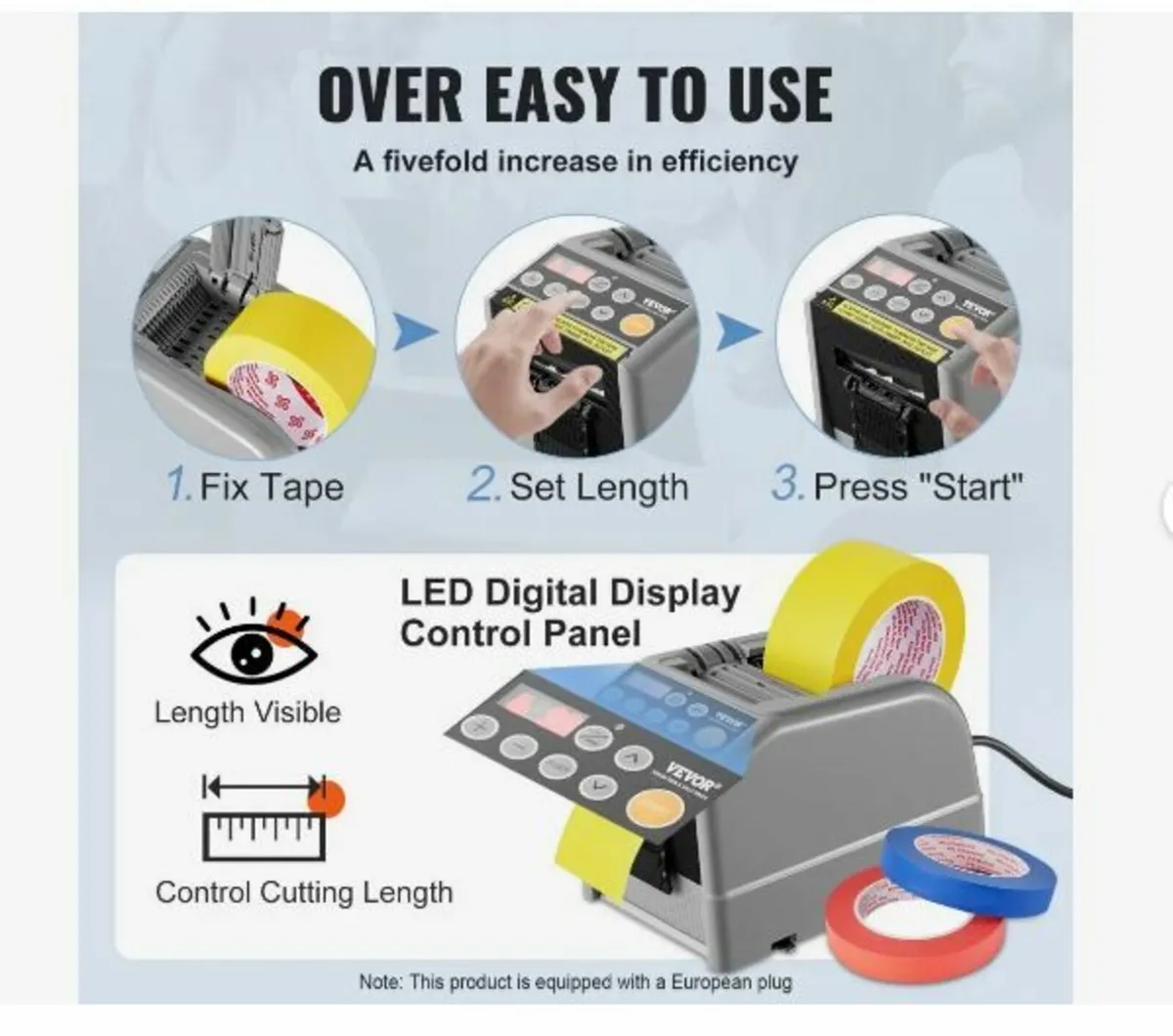 Zcut-9 Automatic Tape Dispenser - Image 4