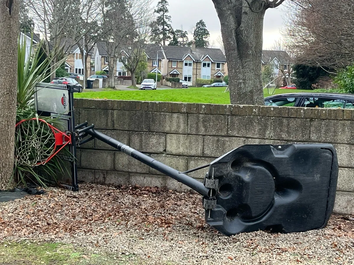 FREE TO TAKE Basketball stand and hoop - Image 1