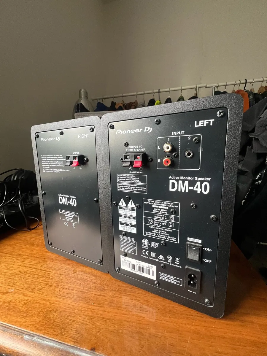 Pioneer DM-40 Monitor Speakers - Image 4