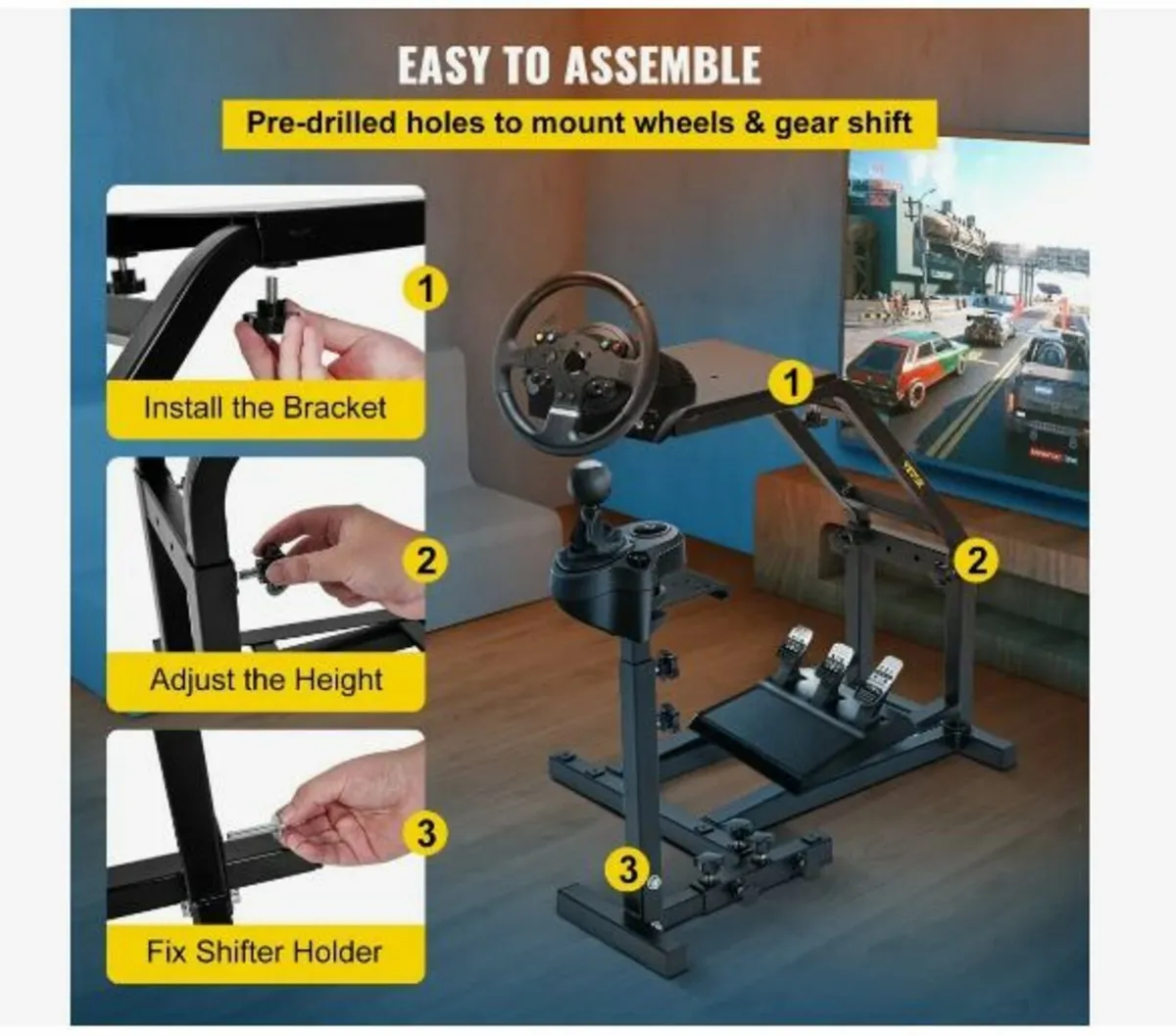 G29, G27 and G25 Racing Simulator Steering Wheel - Image 4