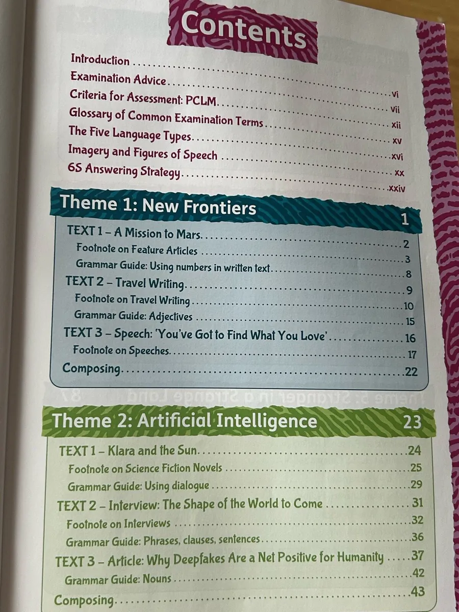 English Paper 1 Hands-On Textbook - Image 3